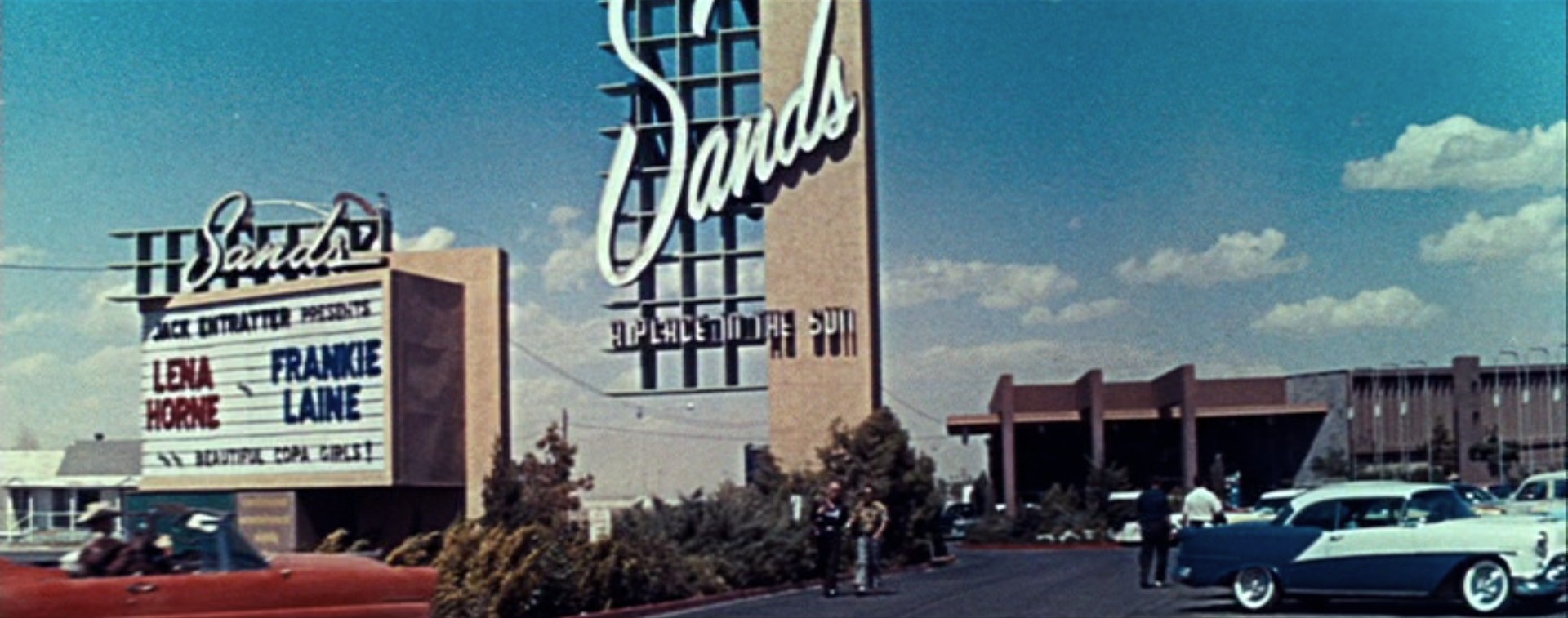 老拉斯维加斯金沙酒店和赌场的标志
